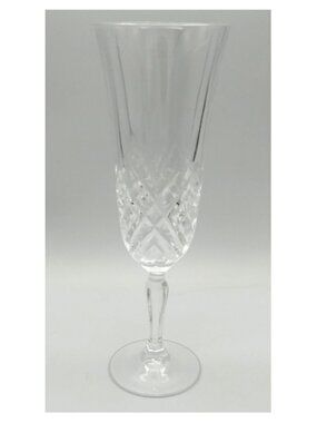 Tipperary Irish Crystal Champagne Flute, Belvedere Pattern - Vintage